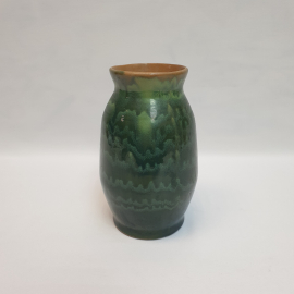 Ваза, обливная керамика высота 17 см, винтаж СССР