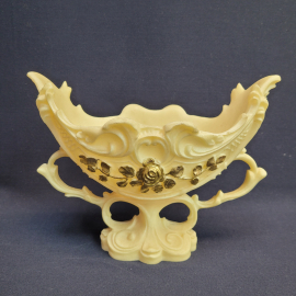 Ваза конфетница композитный материал 24х13х17 см,  винтаж СССР