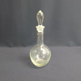 Графин, стекло резка 1 л высота 28 см, винтаж СССР