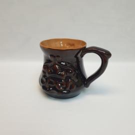 Кружка "Орел", есть сколы, Орловская керамика. Винтаж, СССР.