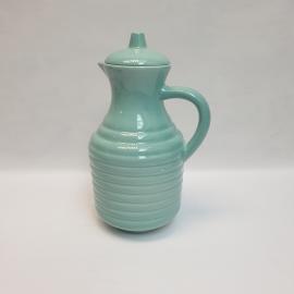 Графин, керамика 1.9 л, высота 27 см, трещины, винтаж СССР