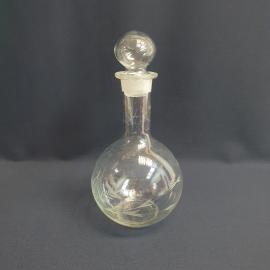 Графин, стекло 1,2 л, высота 27 см, винтаж СССР