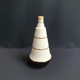 Графин Дулево, фарфор 0.5 л позолота высота 25 см, неродная крышка, винтаж СССР