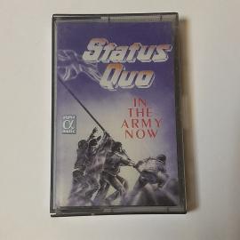 Аудиокассета Status Quo In The Army Now, музыкальный альбом, коллекционная запись, винтажная