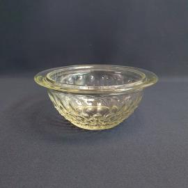 Салатник малый Уршельский з-д, стекло 17 см, винтаж СССР