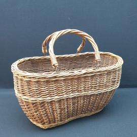 Корзинка плетёная 54х28х30 см. Винтаж, СССР.