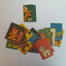 Новогодние флажки на елку, винтаж СССР