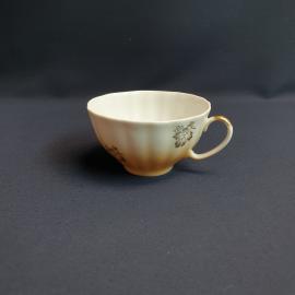 Чашка Дулево, фарфор позолота 190 мл, винтаж Россия