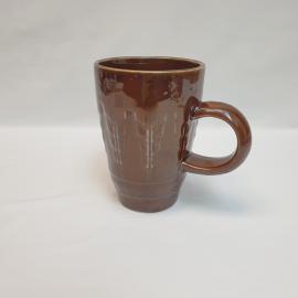 Кружка, обливная керамика 500 мл, винтаж СССР