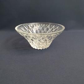 Салатник, стекло диаметр 17 см сколы, винтаж СССР