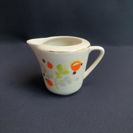 Молочник Довбыш, фарфор роспись 300 мл трещина, винтаж СССР