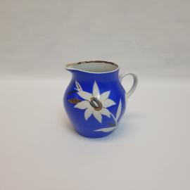 Молочник Дулево, фарфор позолота крытье 300 мл, винтаж СССР