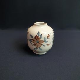 Ваза, керамика роспись высота 11 см, винтаж СССР