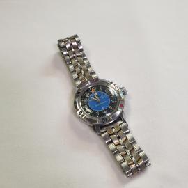 Часы наручные мужские Командирские, механические, рабочие, царапин корпуса. Винтаж, СССР.