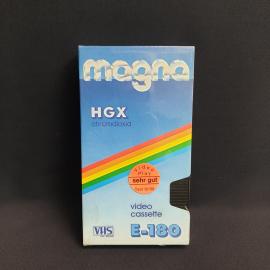 Новая видеокассета запечатанная HGX, Е-180. Винтаж.