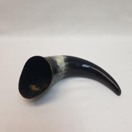 Сувенир рог изобилия 14 см, кость есть дефект. Винтаж, СССР.