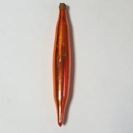 Елочная игрушка сосулька. Стекло, винтаж СССР
