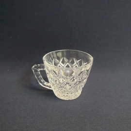 Винтажная чашка хрустальная, 130 мл, СССР.