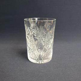 Стакан для подстаканника, Дятьковский завод, хрусталь, 250 мл. Винтаж, СССР.