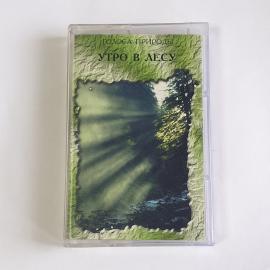 Аудиокассета Голоса Природы, Утро в Лесу, звуки природы для релакса и медитаций, винтажная.