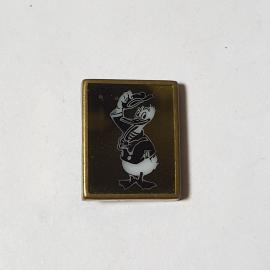 Значок СССР, утка в костюме, эксклюзивный дизайн, эмаль, редкий коллекционный, советский, винтажный.