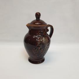 Кувшин, обливная керамика 1.9 л, высота 27 см, винтаж СССР