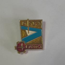 Значок СССР, Орёл, турист, коллекция 80-х, советский и винтажный.