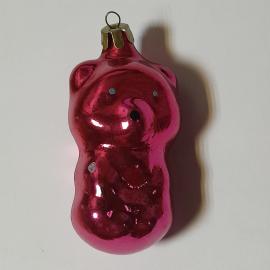Елочная игрушка Мишка, Орловская фабрика "Победа", винтаж, раритет