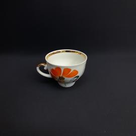 Чашка Барановка , фарфор роспись позолота 200мл, винтаж СССР