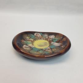 Панно керамическое СССР. Редкое, экспериментальный образец.Цветок.Орловский завод керамики