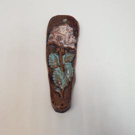 Панно керамическое СССР. Редкое, экспериментальный образец.Цветок.Орловский завод керамики