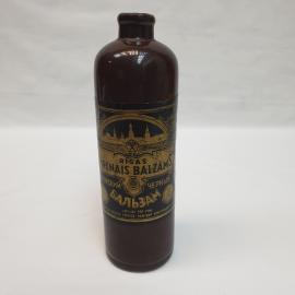 Бутылка от Рижского Бальзама, высота 24 см, керамика,пустая, Винтаж СССР