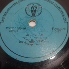 В. Трошин, "Есть такая любовь", "Журавли". Картинка 2