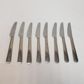 Набор столовых ножей 6 шт, нержавейка. Винтаж, СССР