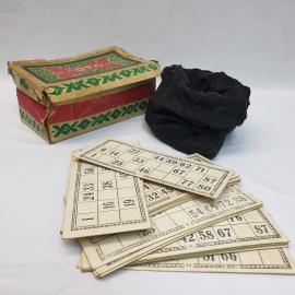 Настольная игра лото с картами. Винтаж СССР