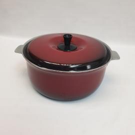 Кастрюля алюминевая с крышкой 2,5 литра, металл крытье, винтаж СССР