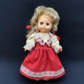 Винтажная кукла 33 см ф-ка Весна, тело пластик, конечности резина СССР