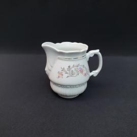 Винтажный молочник Wloclawek, фарфор деколь золочение 350 мл, Польша