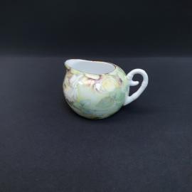 Винтажный сливочник, фарфор деколь золочение 160 мл