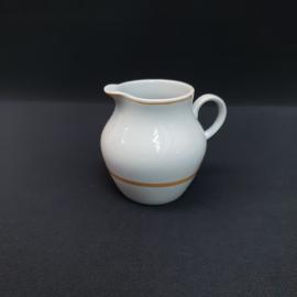 Винтажный молочник Дулево, фарфор 350 мл, скол, СССР