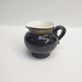 Винтажный молочник, обливная керамика  350 мл, СССР