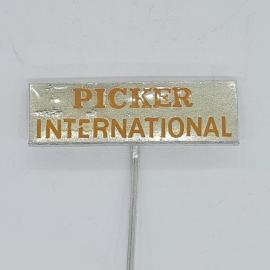 Значок СССР с надписью Picker International; советский и винтажный.