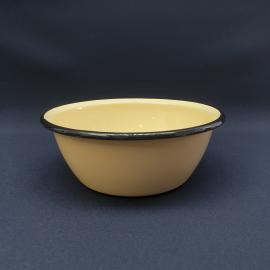 Винтажная эмалированная тарелка глубокая/ миска 1200 мл СССР