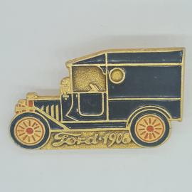 Значок СССР Ford 1908, винтажный стиль, советский автотранспорт, коллекционный предмет, ретро