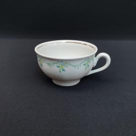 Винтажная чашка Рига, фарфор деколь золочение 220 мл, СССР