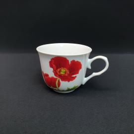 Винтажная чашка, фарфор деколь 240 мл, Россия