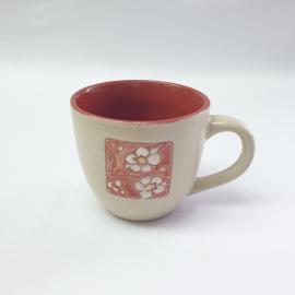 Винтажная чашка, керамика деколь 250 мл, Китай