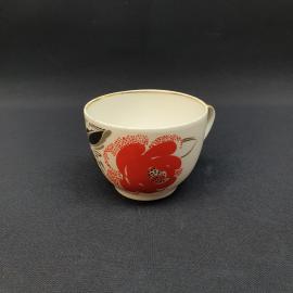 Винтажная чашка ЛФЗ, фарфор деколь позолота 200 мл, СССР