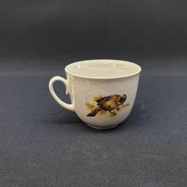 Винтажная чайная чашка ,Полтава,фарфор деколь 250 мл, СССР