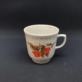 Винтажная кружка Суммы, фарфор деколь 300 мл, СССР